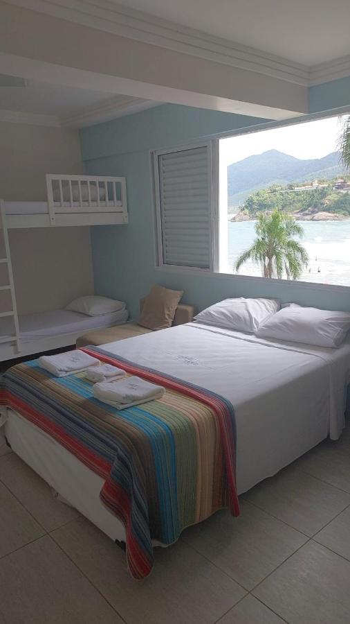 Mansao Tenorio - Suites, Estudio Ou Cobertura Pe Na Areia Ubatuba Ngoại thất bức ảnh